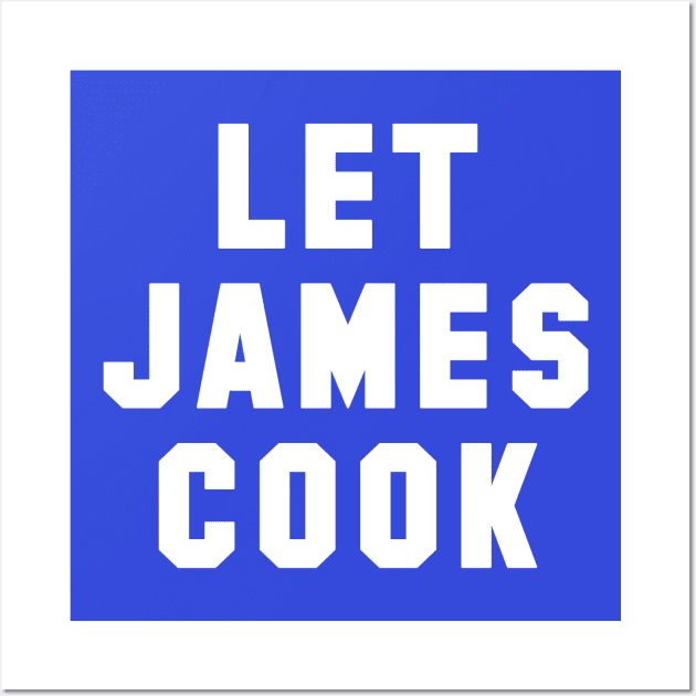 Let James Cook Wall Art by Carl Cordes